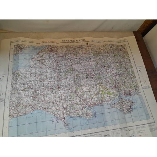 153 - Good array of vintage and paper maps, many having a military theme