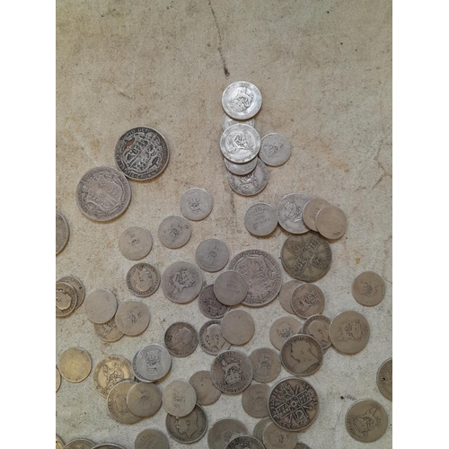 194 - Approx 550 g of pre 1920 silver coins all from circ., condition varies