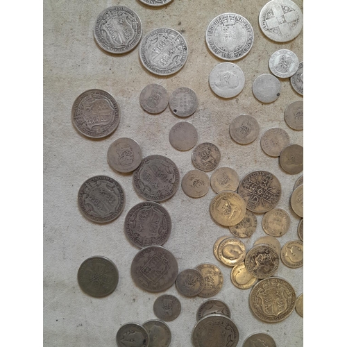 195 - Approx 550 g of pre 1920 silver coins all from circ., condition varies