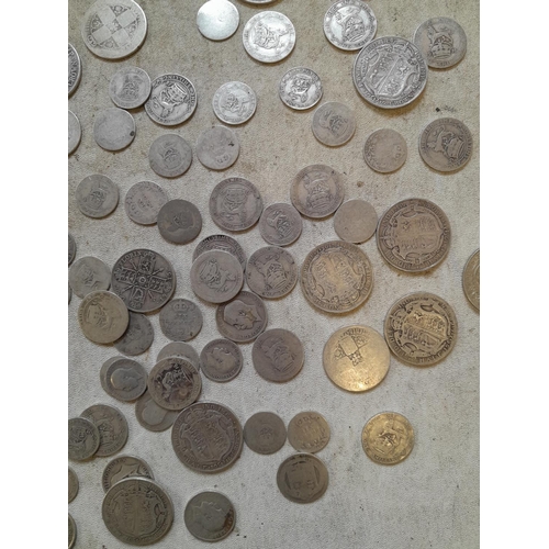 195 - Approx 550 g of pre 1920 silver coins all from circ., condition varies