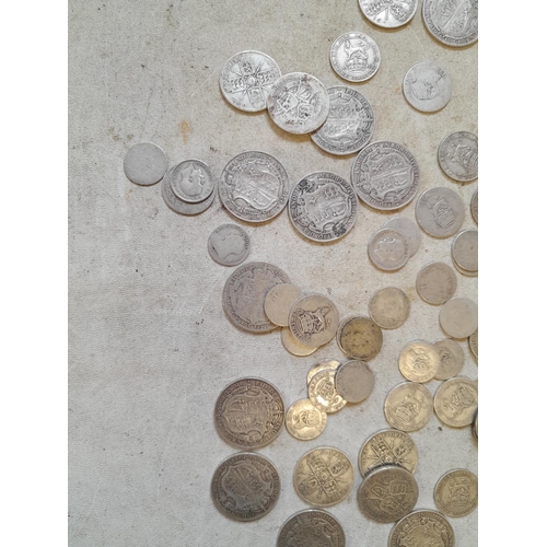 196 - Approx 550 g of pre 1920 silver coins all from circ., condition varies