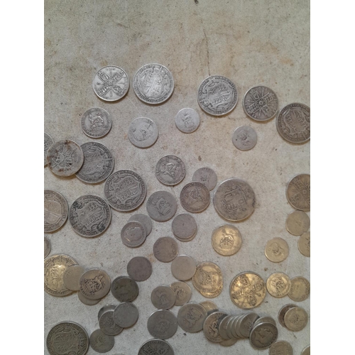 196 - Approx 550 g of pre 1920 silver coins all from circ., condition varies