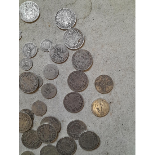 198 - Approx 550 g of pre 1920 silver coins all from circ., condition varies