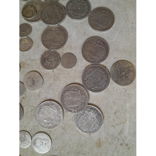 199 - Approx 550 g of pre 1920 silver coins all from circ., condition varies