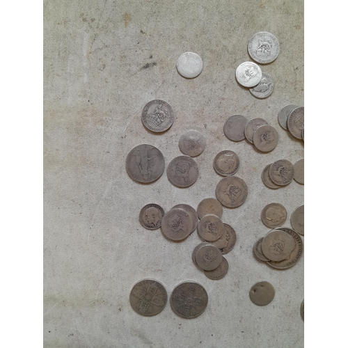 200 - Coins : approx 250 g of pre 1920 silver coins, all from circ.