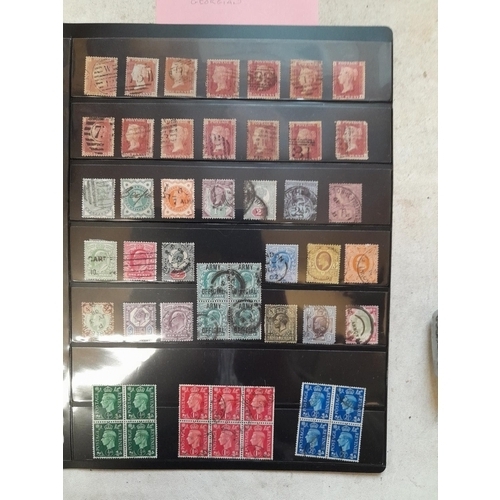 139 - Stamps from early 20th century mounted loose on album sheet