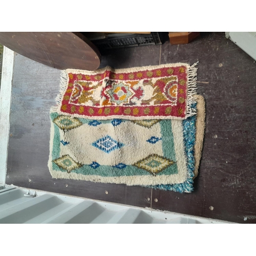 247 - Textiles : Smaller size vintage hand made wool rugs