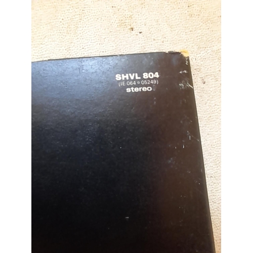 276 - 2 x vinyl record album : Pink Floyd Dark Side with 2 x stickers & 2 x posters, good condition, needs... 