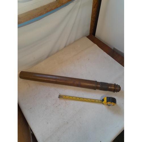 584 - Royal Navy interest World war I era Ross of London gun sighting telescope, GB military interest