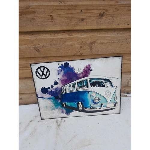 620 - Vintage STYLE metal advertising sign 30 cms x 40 cms