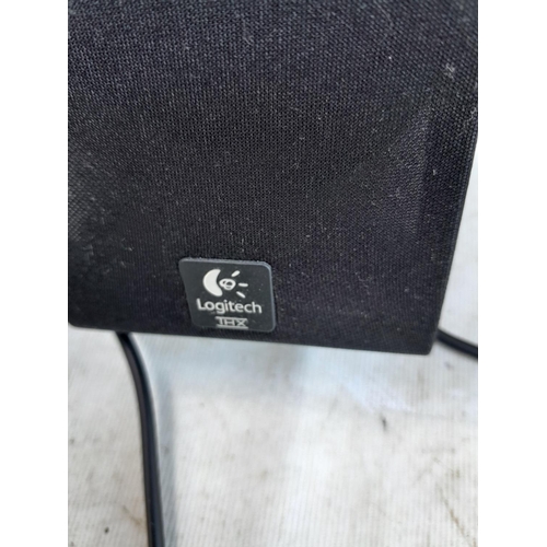 24 - Logitech speakers Z2300 subwoofer etc.