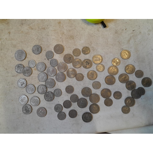 55 - Coins : an array of copper and base metal coins from later 19th century - pre decimal etc.