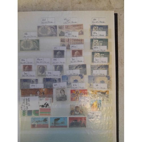 61 - Stamps : mixed array of stamps of the world offered mint and used in sheets and blocks loose in stoc... 