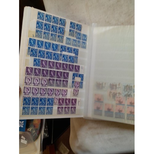 62 - Stamps : stamps mainly from 20th century offered mint and used loosely mounted in stock books and al... 