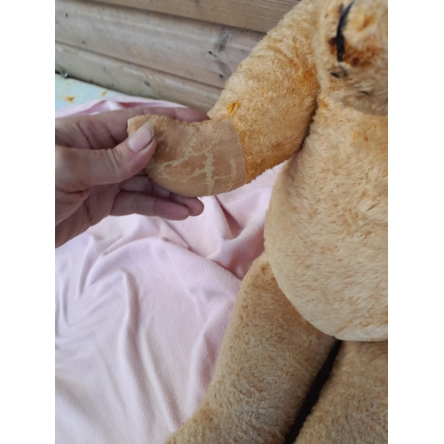 86 - Vintage articulated teddy bear