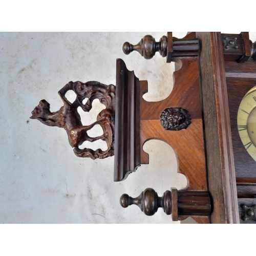 104 - Early 20th century Vienna wall clock