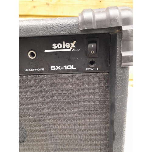 169 - Solex SX 10 L guitar amplifier