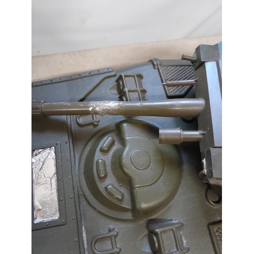 172 - Boxed Action Man tank with repairs