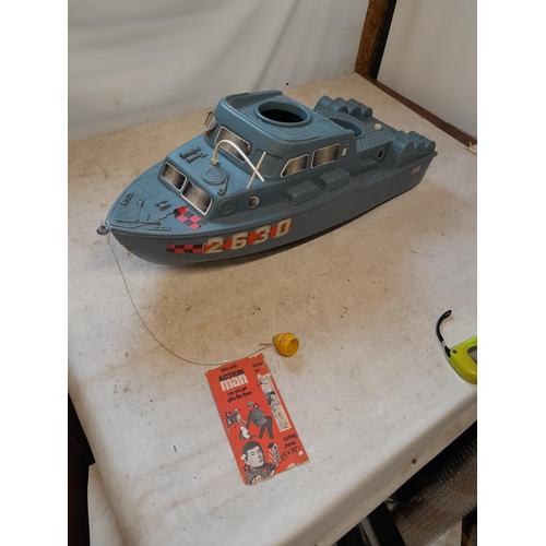 173 - Boxed Action Man Missile Patrol Boat