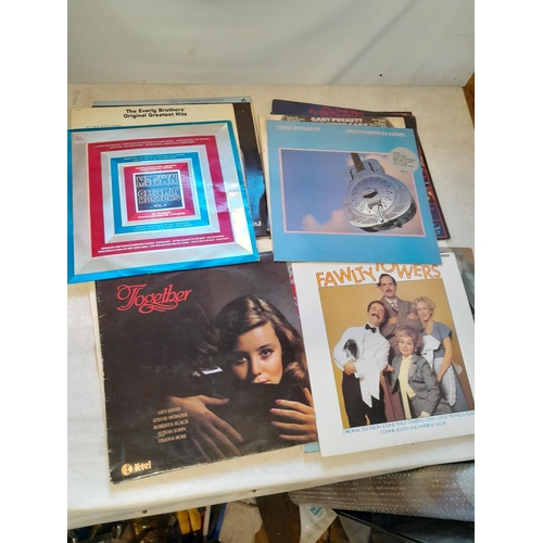 208 - Good array of commercial vinyl records 1960s - late 1980s