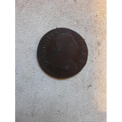 254 - Coin : 1 x 1775 Half Penny