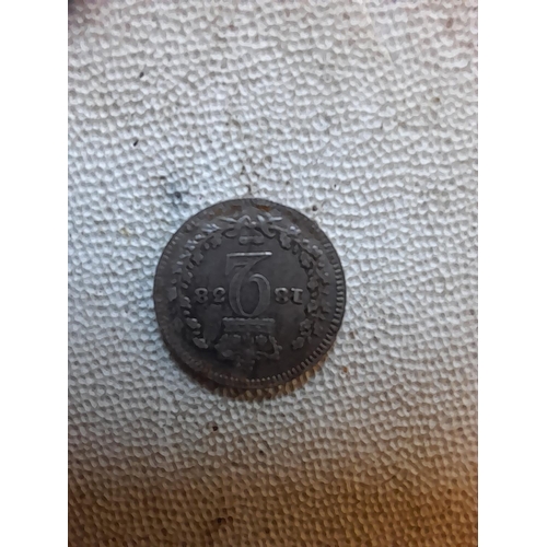 255 - Coin : 1838 silver Two Pence