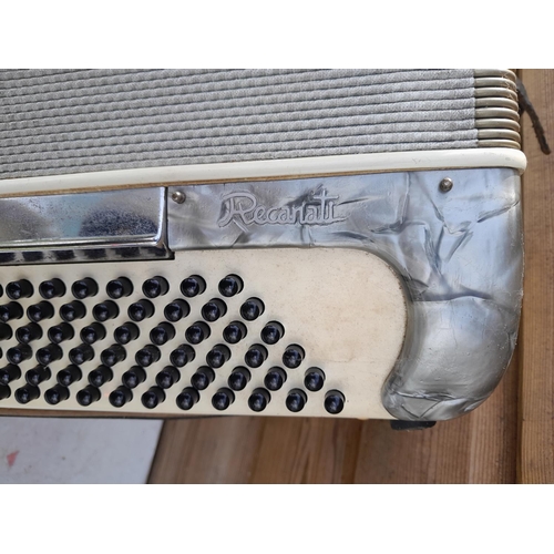 385 - Vintage piano accordion by Recanati  Soprani