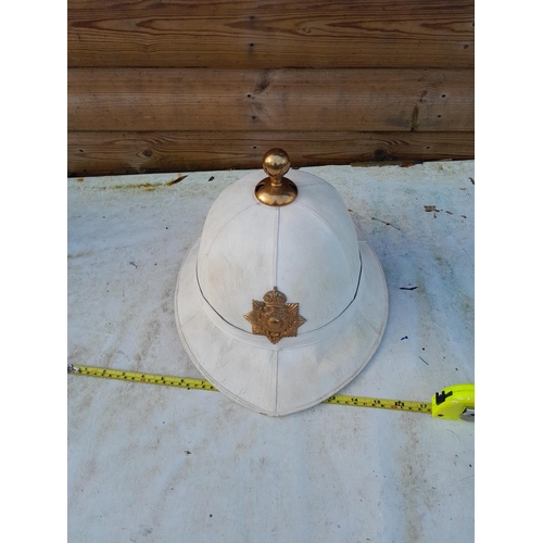 51 - Vintage Colonial Police pith helmet