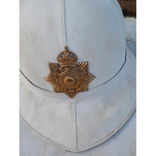 51 - Vintage Colonial Police pith helmet