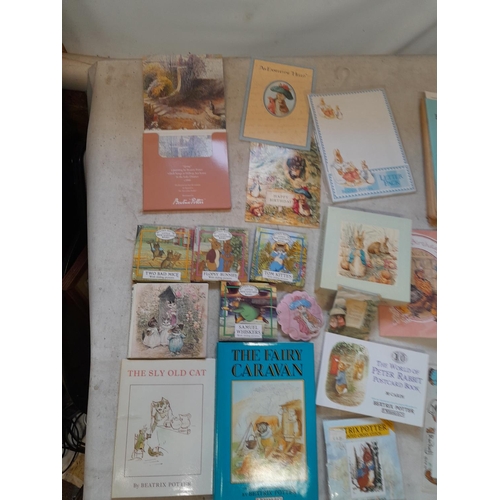 1A - Beatrix Potter books, Society News Letters, letter pack etc.