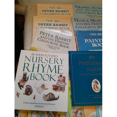 9 - Beatrix Potter painting , colouring and other related books