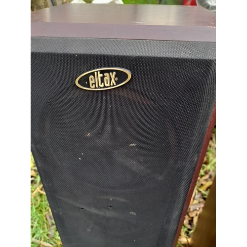 1A - Pair of Eltax Century 300 floor standing speakers