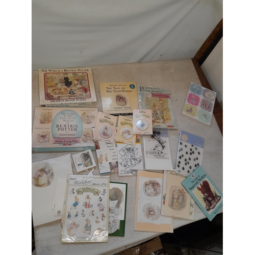 19 - Beatrix Potter and World of Peter Rabbit : paper, collectable ephemera