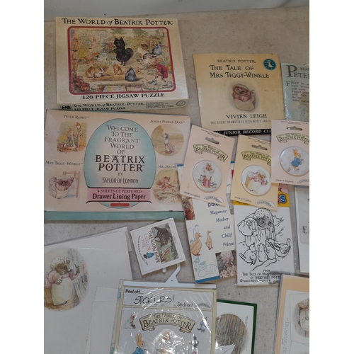 19 - Beatrix Potter and World of Peter Rabbit : paper, collectable ephemera