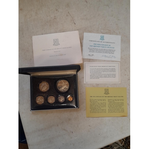 5 - Virgin Island Proof Coin set