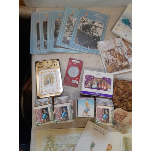 28 - Assorted Beatrix Potter and World of Peter Rabbit collectables : paper ephemera, some new and sealed... 