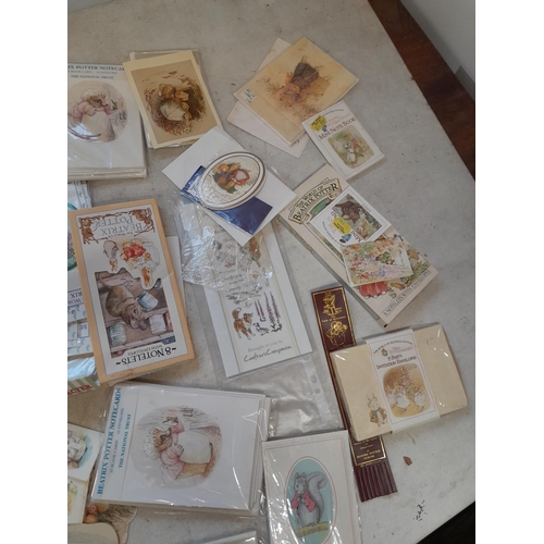 32 - Assorted Beatrix Potter and World of Peter Rabbit collectables : paper ephemera, some new and sealed... 