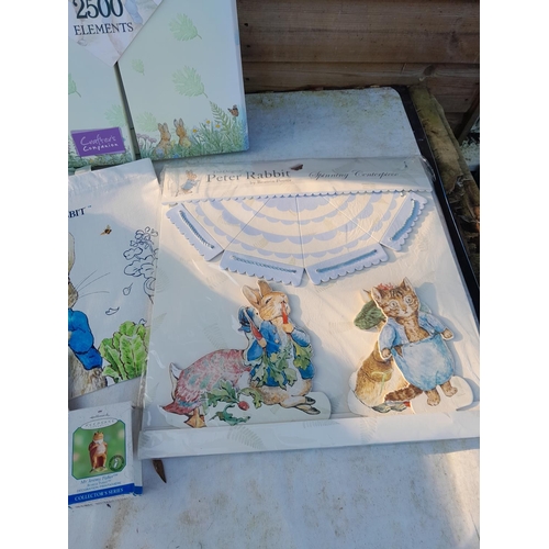 46 - Beatrix Potter and World of Peter Rabbit jigsaw, toy, crafting etc.