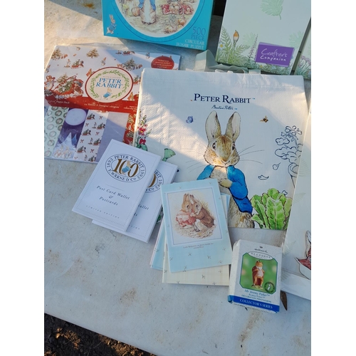 46 - Beatrix Potter and World of Peter Rabbit jigsaw, toy, crafting etc.