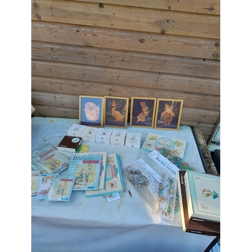 47 - Beatrix Potter and World of Peter Rabbit Collectables : pictures , places mats and related items (so... 