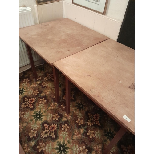 1A - 2 x kitchen tables