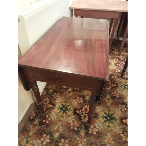 4 - Victorian mahogany lap table