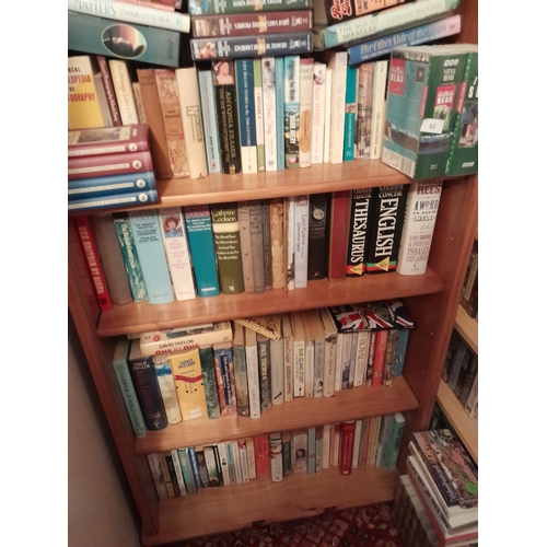 52 - 6 x shelves of mixed themed books