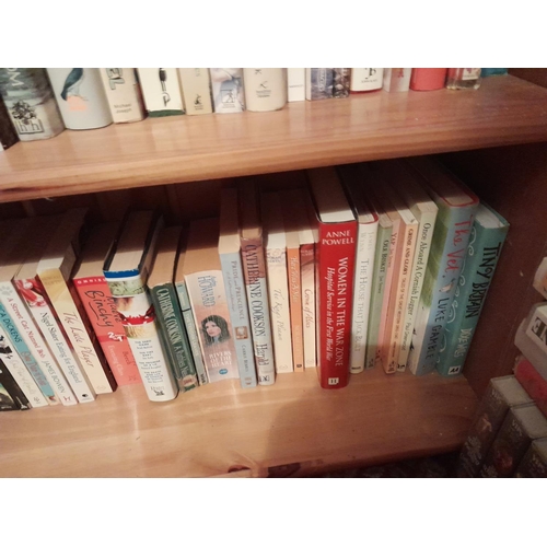 52 - 6 x shelves of mixed themed books