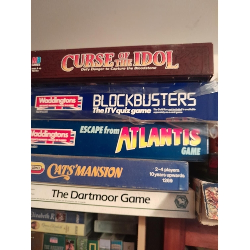 54 - Assorted puzzle and board games