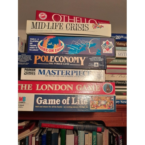 54 - Assorted puzzle and board games