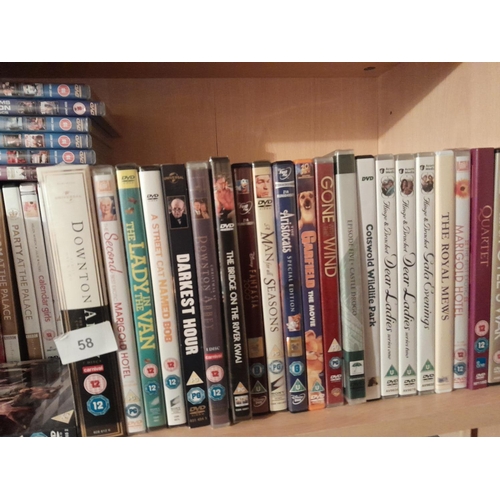 57 - Assorted DVDs