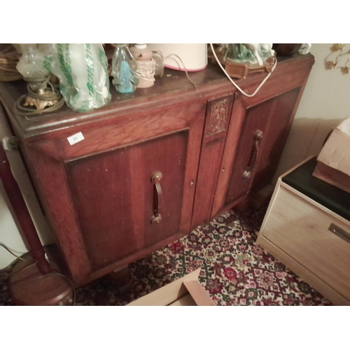 61 - Vintage oak sideboard