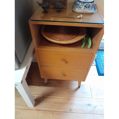 97 - Retro wooden pot cupboard