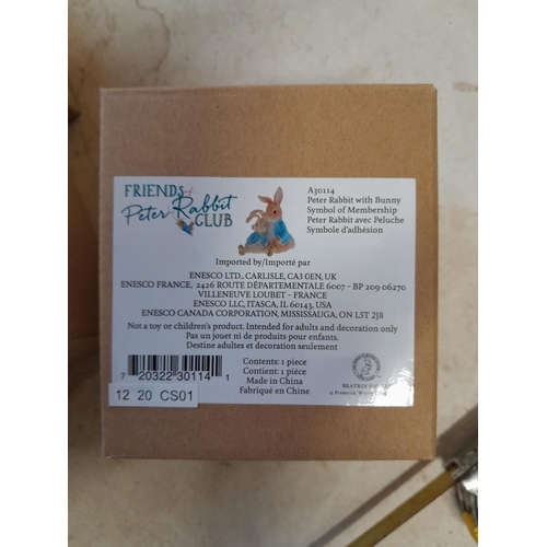 87 - World of Beatrix Potter and Peter Rabbit collectables boxed as new